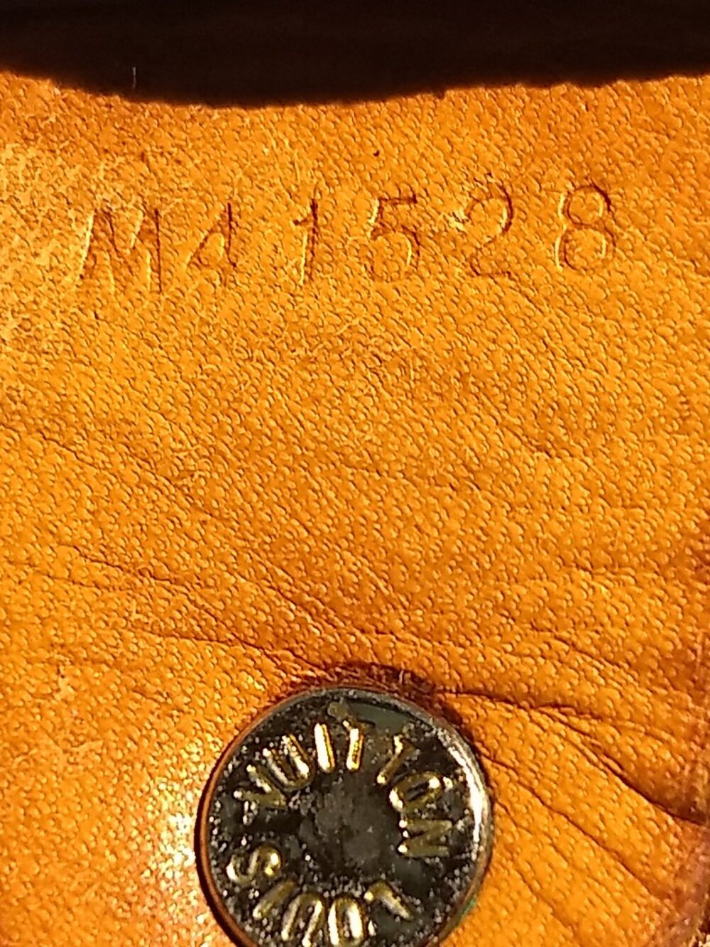 Louis Vuitton Monogram M41528 Brown Canvas France Vintage Bag. - Picture 9 of 14